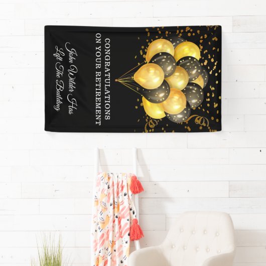 Schwarz-Gold-Rente Banner (Insitu)