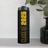 Schwarz-Gold-Schulklassen Thermosbecher