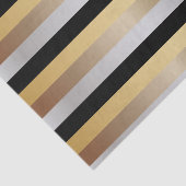 Schwarz-, Gold-, Silber-und metallische Seidenpapier (Ausschnitt)