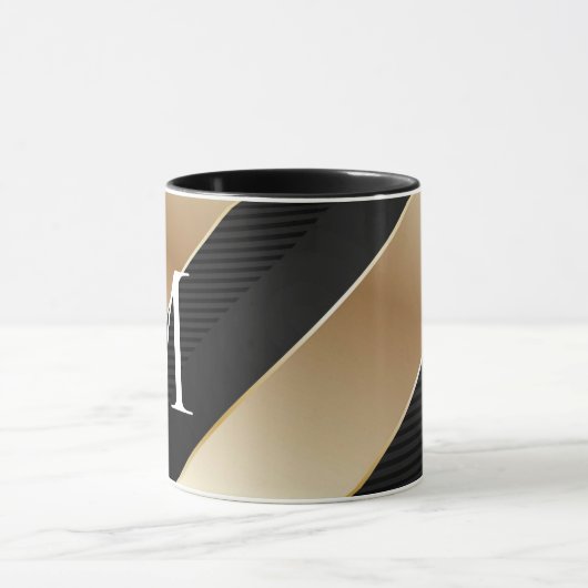 Schwarz-Gold-Tasse Tasse (Zentrum)