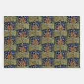 Schwarz-Gold-Wrapping-Paper-Set Geschenkpapier Set (Vorderseite 2)