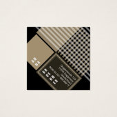 Schwarz Golden | Moderne Minimal Grafikdesign (Vorderseite)