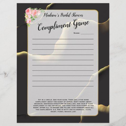 Schwarz & Golden 💡 Modernes, Abstraktes, raues Öl (Vorderseite)