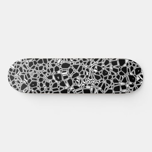 Schwarz-Gotik Skateboard (Horizontal)