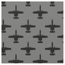 Schwarz-Grau-A-10-Muster für ein Kampfjet Stoff