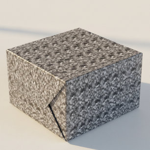 Schwarz-Grau-Abstrakt-Mosaik Geschenkpapier