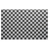 Schwarz-Grau-Ash-Schachbrett-Muster Kariert Stoff (Fat Quarter (45,7 x 55,9 cm))