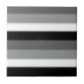 Schwarz-Grau-Ash-Streifen Fliese (Vorderseite)