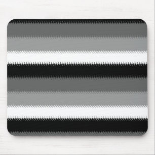 Schwarz-Grau-Ash-Streifen Mousepad