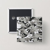 Schwarz-Grau-Camouflage Button (Vorne & Hinten)