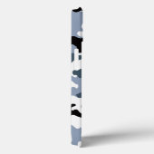 Schwarz-Grau-Camouflage Case-Mate iPhone Hülle (Rückseite / Rechts)