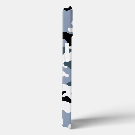 Schwarz-Grau-Camouflage Case-Mate iPhone Hülle (Rückseite / Rechts)