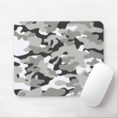 Schwarz-Grau-Camouflage Mousepad (Mit Mouse)