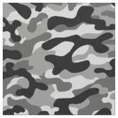 Schwarz Grau Camouflage Stoff (Nahaufnahme)