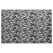 Schwarz Grau Camouflage Stoff (Fat Quarter (45,7 x 55,9 cm))