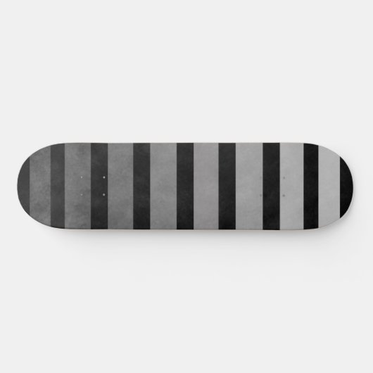 Schwarz-Grau-Camouflage Texturierte Streifen Skateboard (Horizontal)