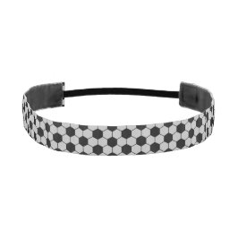 Schwarz-Grau-Fußball-Headband