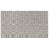 Schwarz, Grau, grünes Retro-Sternmuster Tischdecke (Vorderseite (Horizontal))