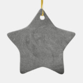 Schwarz-Grau-Karton-Hintergrund Keramik Ornament (Hinten)