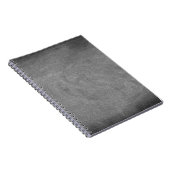 Schwarz-Grau-Karton-Hintergrund Notizblock (Rechte Seite)