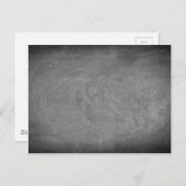Schwarz-Grau-Karton-Hintergrund Postkarte (Vorne/Hinten)