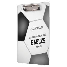 Schwarz-Grau-Mannschaftsfarben, kundenspezifischer Klemmbrett