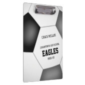 Schwarz-Grau-Mannschaftsfarben, kundenspezifischer Klemmbrett (Rechts)