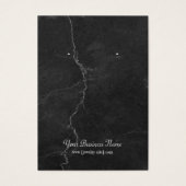 Schwarz-Grau-Marmor-Erkerbildschirmkarte (Vorderseite)