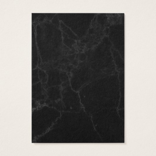 Schwarz-Grau-Marmor-Erkerbildschirmkarte (Rückseite)