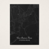 Schwarz-Grau-Marmor-Erkerbildschirmkarte (Vorderseite)