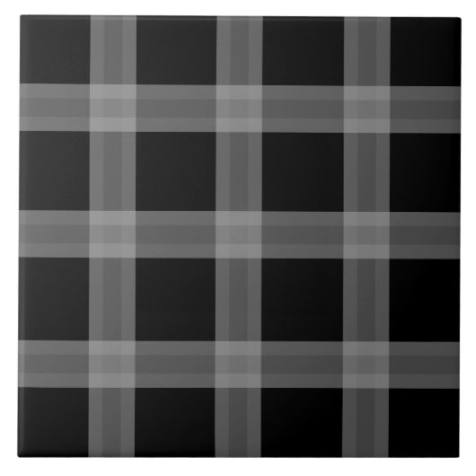 Schwarz-Grau-Muster Keramikfliese (Vorderseite)