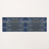 Schwarz-Grau-Muster Yogamatte (Rückseite (Horizontal))