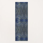 Schwarz-Grau-Muster Yogamatte (Vorderseite)