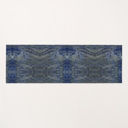 Schwarz-Grau-Muster Yogamatte (Vorderseite (Horizontal))