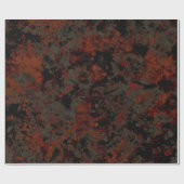 Schwarz-Grau-Paint-Splash Abstrakt Geschenkpapier (Flach)