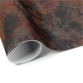 Schwarz-Grau-Paint-Splash Abstrakt Geschenkpapier (Rolleneckpunkt)