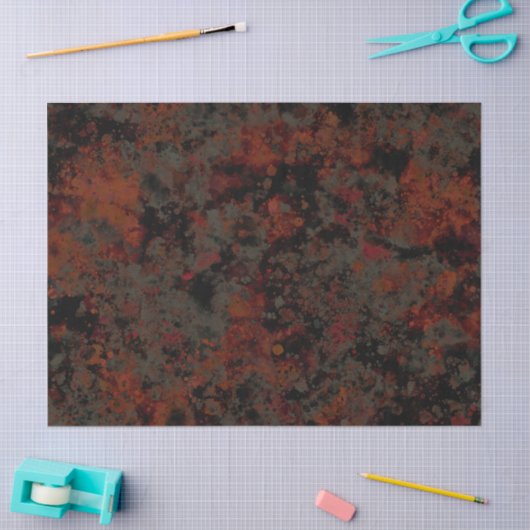 Schwarz-Grau-Paint-Splash Abstrakt Seidenpapier (Basteln)