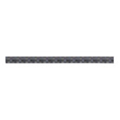 Schwarz, grau, Pflaumen-Karos 1,5" Grosgrain-Band Ripsband (Vorderseite)