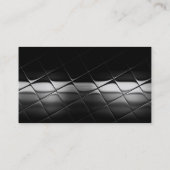 Schwarz-Grau-Schlicht-Moderne Visitenkarte (Rückseite)