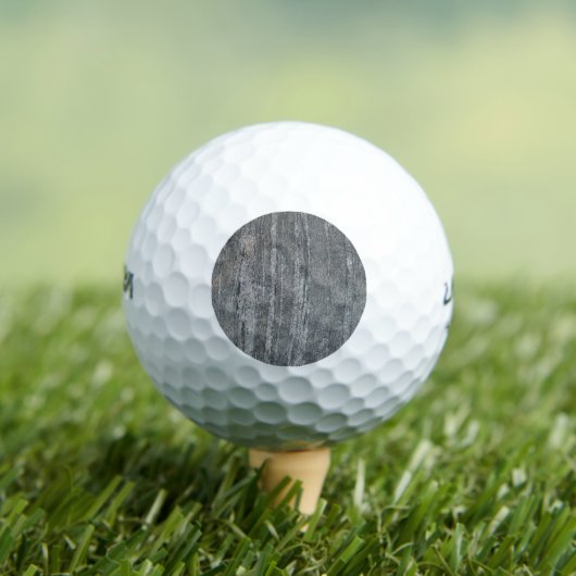 Schwarz-Grau-Sediment-Rock Golfball (Insitu T-Shirt)