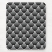 Schwarz-Grau-Skala Mousepad (Vorne)