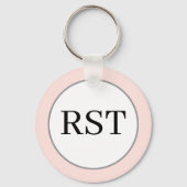 Schwarz-Grau-Skala Schlüsselanhänger (Rückseite)