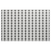 Schwarz-Grau-Starbust-Muster und Rhombus-Muster Stoff (Yard (91,4 cm))