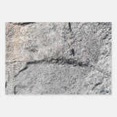 Schwarz-Grau-Stone-Gesichter Geschenkpapier Set (Vorderseite 3)