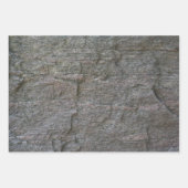 Schwarz-Grau-Stone-Gesichter Geschenkpapier Set (Vorderseite 2)