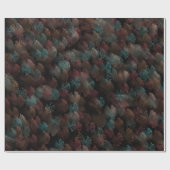 Schwarz-Grau und farbenfrohe Feuerwerke Abstrakt Geschenkpapier (Flach)