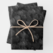 Schwarz-Grau und farbenfrohe Feuerwerke Abstrakt Geschenkpapier Set (Beispiel)