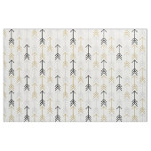 Schwarz-Grau- und Goldpfeile Stoff (Fat Quarter (45,7 x 55,9 cm))