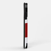 Schwarz, grau und weiß Case-Mate iPhone hülle (Hinten/Rechts)