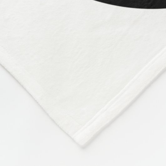 Schwarz-Grau-Volleyballs Mädcheneinrichtung Fleecedecke (Ecke)